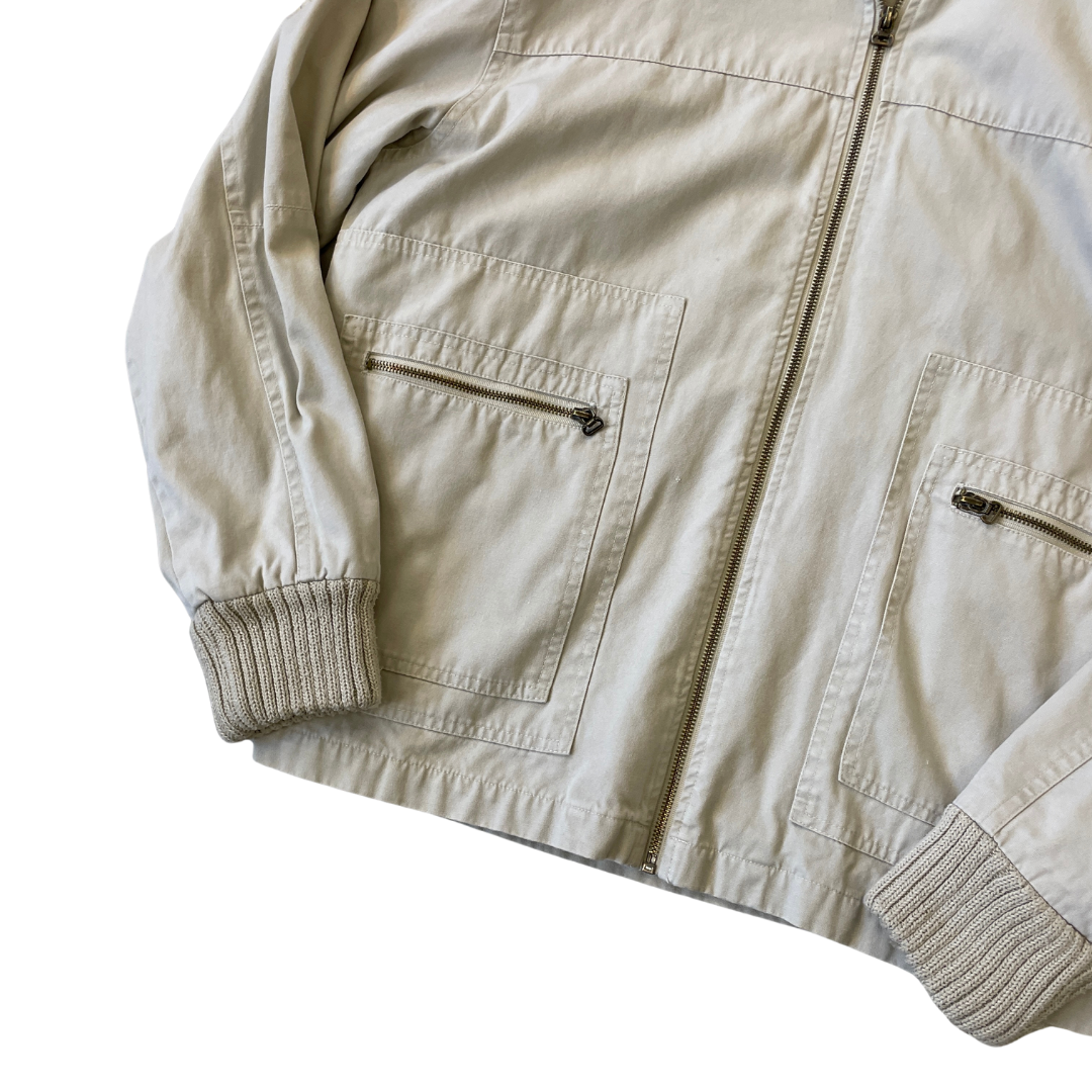 Size Large Beige Jacket