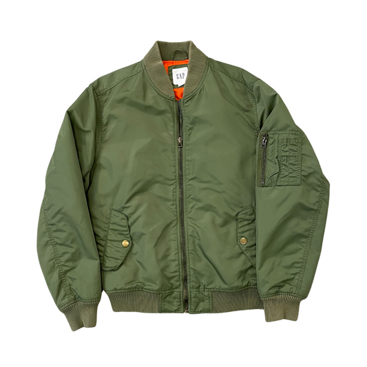 Size XS Gap Green A1 Bomber