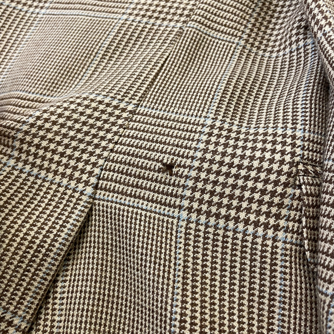 Size Medium Ralph Lauren Beige Dogtooth Jacket