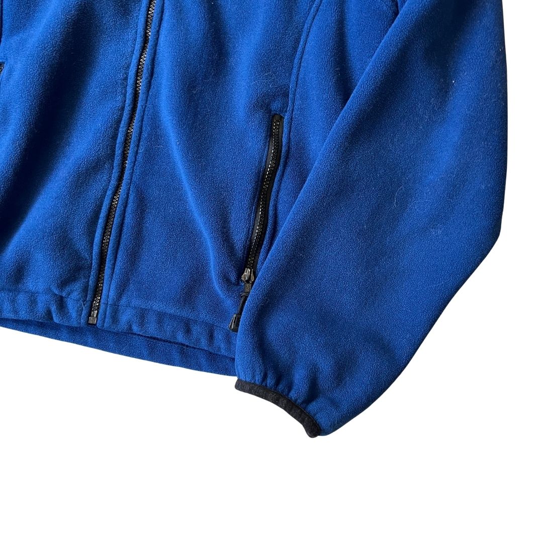 Size XXL Blue 1/4 Zip Sweatshirt