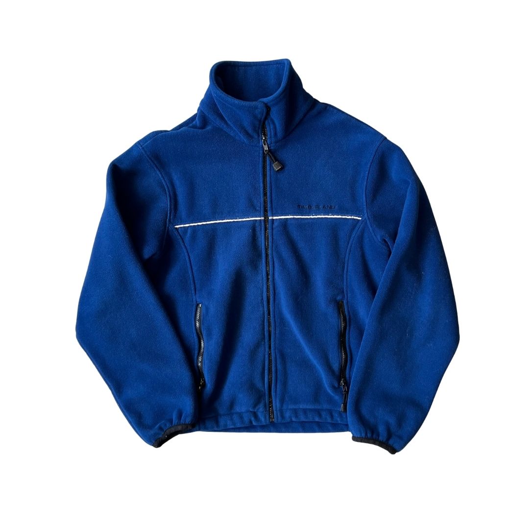 Size XS Timberland Blue Zip-Up Fleece