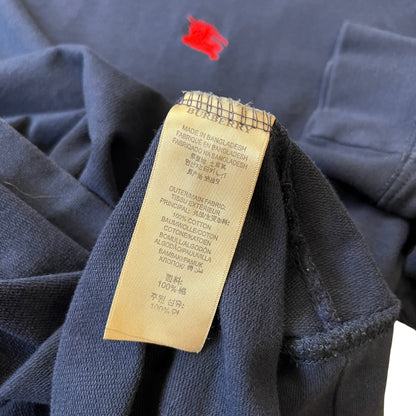 Size XL Burberry Navy Long Sleeve Top