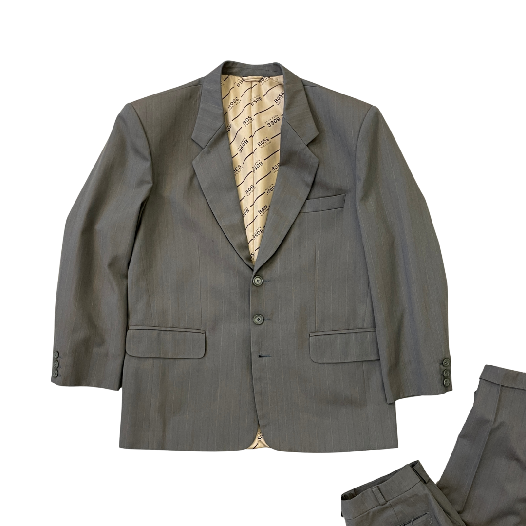 Size Small Hugo Boss Suit Jacket and Trousers gullygarms