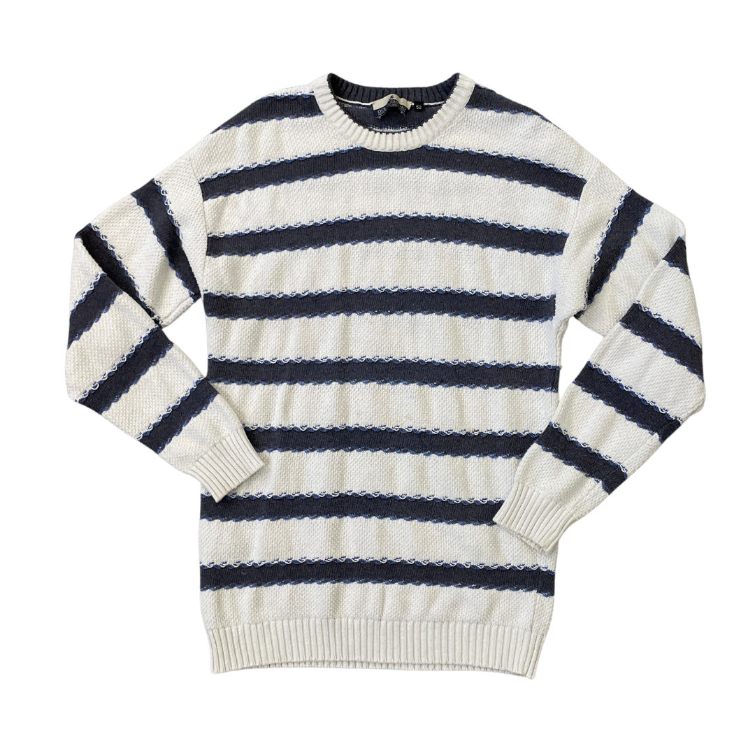 Size Medium Ocean Tabaho Striped Jumper