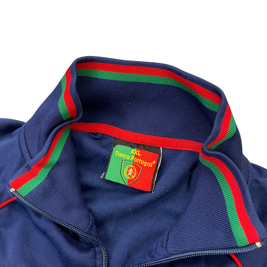 Size XXL Portugal Navy Track Jacket