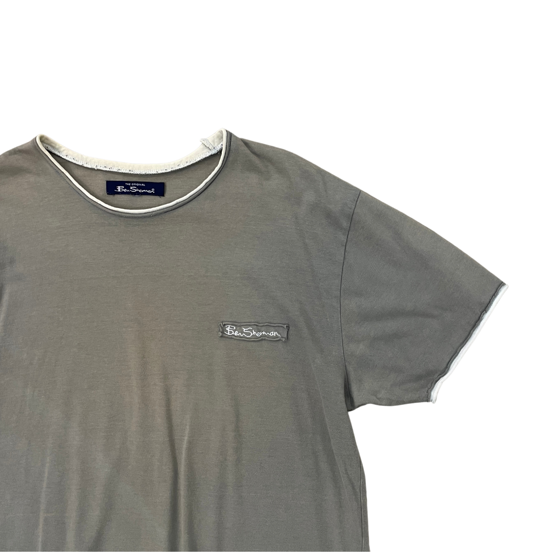 Size Medium Ben Sherman Grey T-Shirt