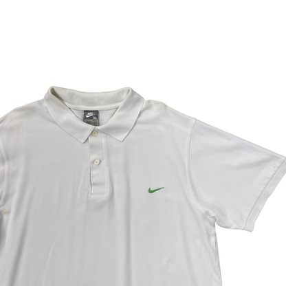 Size XL Nike White Polo Top