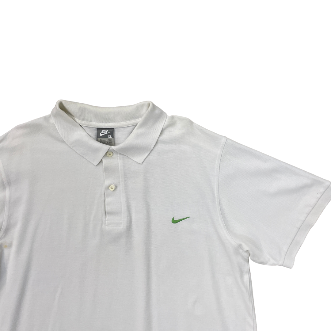 Size XL Nike White Polo Top