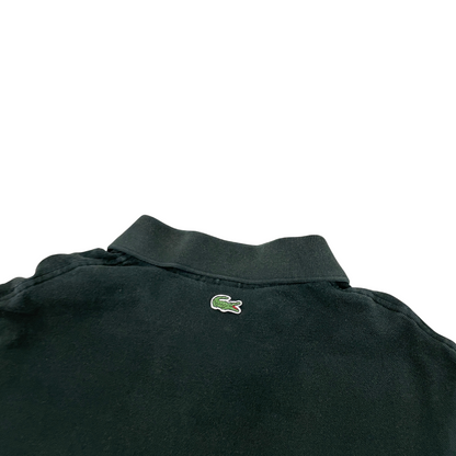 Size Medium Lacoste Black Regular Fit Polo