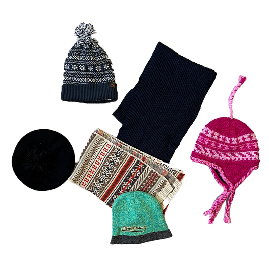 Gully's Reseller Bundles - 2KG Unbranded Hats/Scarves